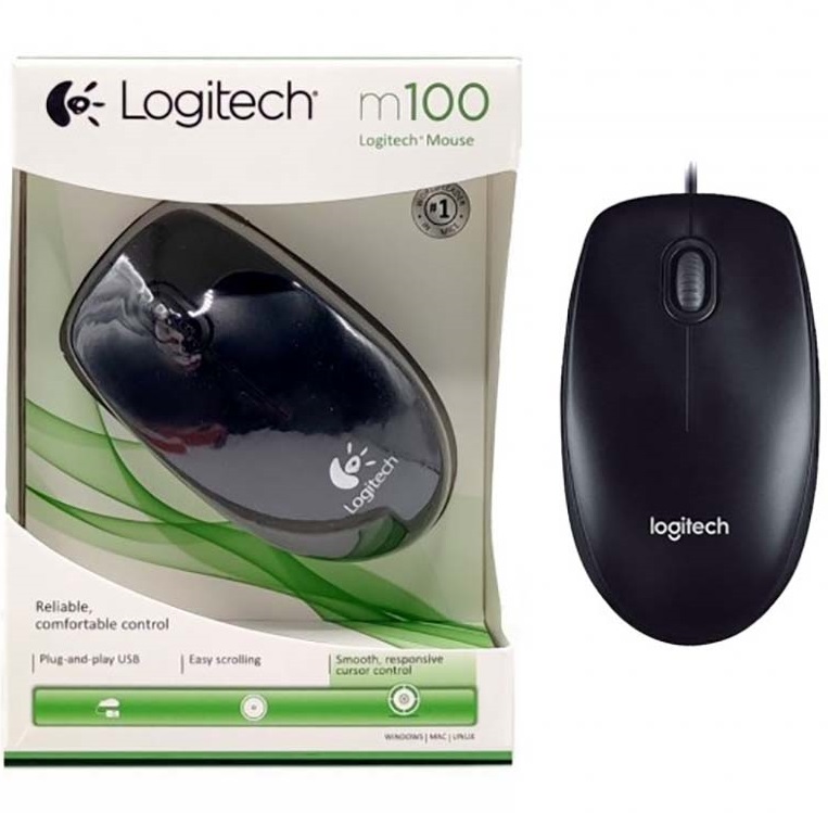 موس سیمی Logitech m100